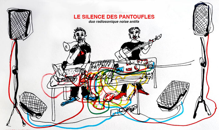 Le silence des pantoufles dessin